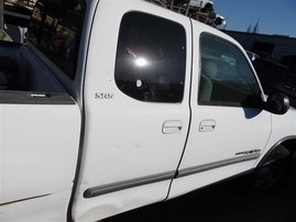 2003 Toyota Tundra SR5 White Extended Cab 3.4L AT 2WD #Z23433